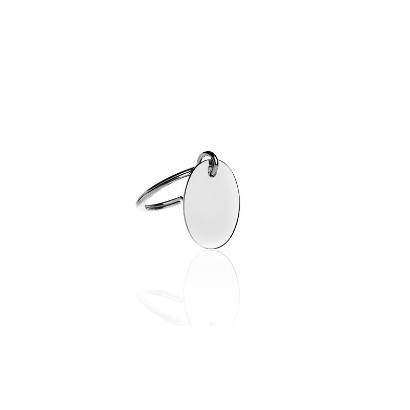porté clé argent ovale personnalisé femme porté clé argent ovale personnalisé femme