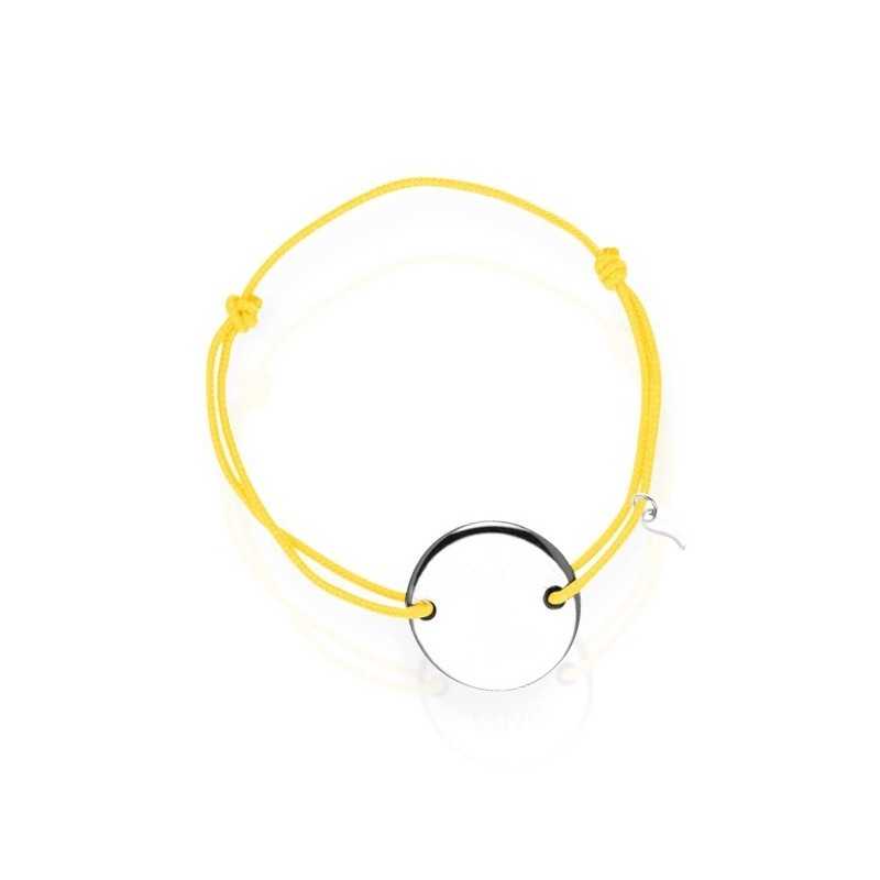 Dames gepersonaliseerde zilveren medaille armband Dames gepersonaliseerde zilveren medaille armband