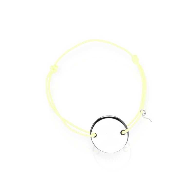 Dames gepersonaliseerde zilveren medaille armband Dames gepersonaliseerde zilveren medaille armband
