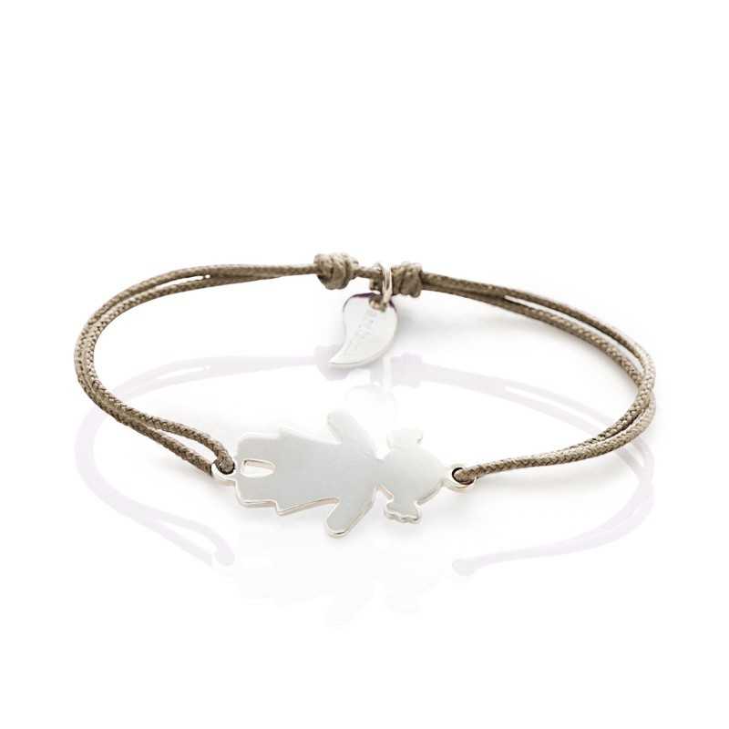 Bracelet personnage fille personnalisable pour enfant