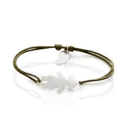 Bracelet character girl personalised child