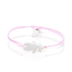 Bracelet personnage fille personnalisé enfant