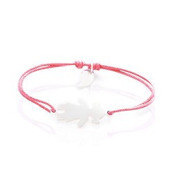 Bracelet character girl personalised child