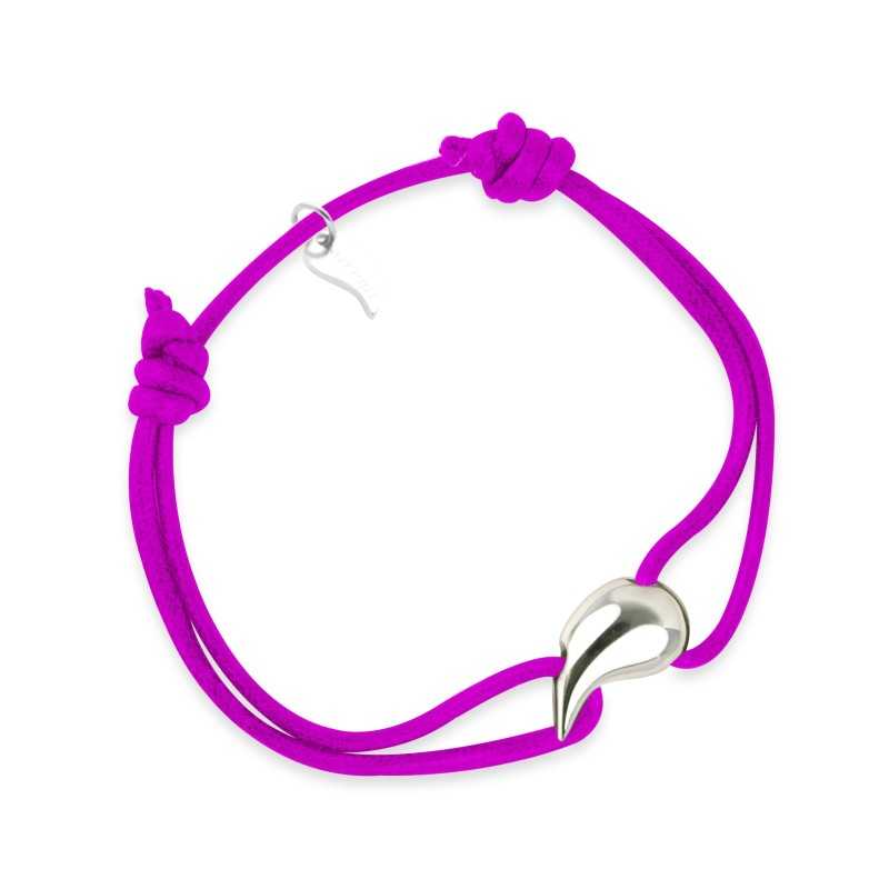 Silver drop bracelet man Silver drop bracelet man