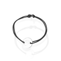 Bracelet médaille goutte homme