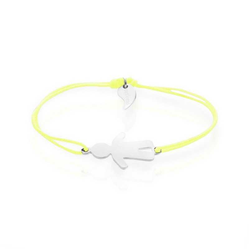 Gepersonaliseerde armband van het karakterband van de vrouwenjongen Gepersonaliseerde armband van het karakterband van de vrouwenjongen
