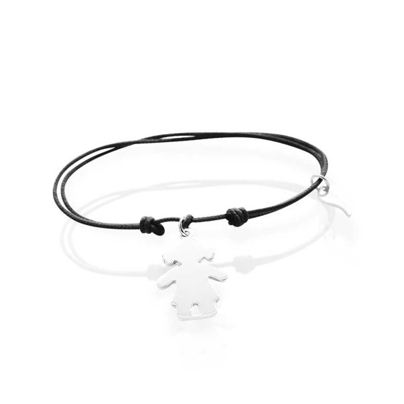 Het charmekarakter van de armband douane meisjesvrouw Het charmekarakter van de armband douane meisjesvrouw