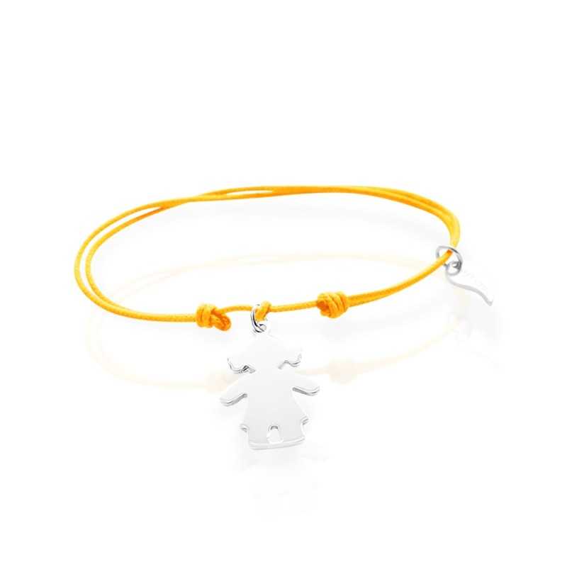 Het charmekarakter van de armband douane meisjesvrouw Het charmekarakter van de armband douane meisjesvrouw