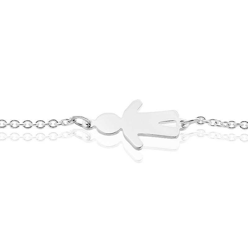 Curb ID chain character boy personalized child Curb ID chain character boy personalized child