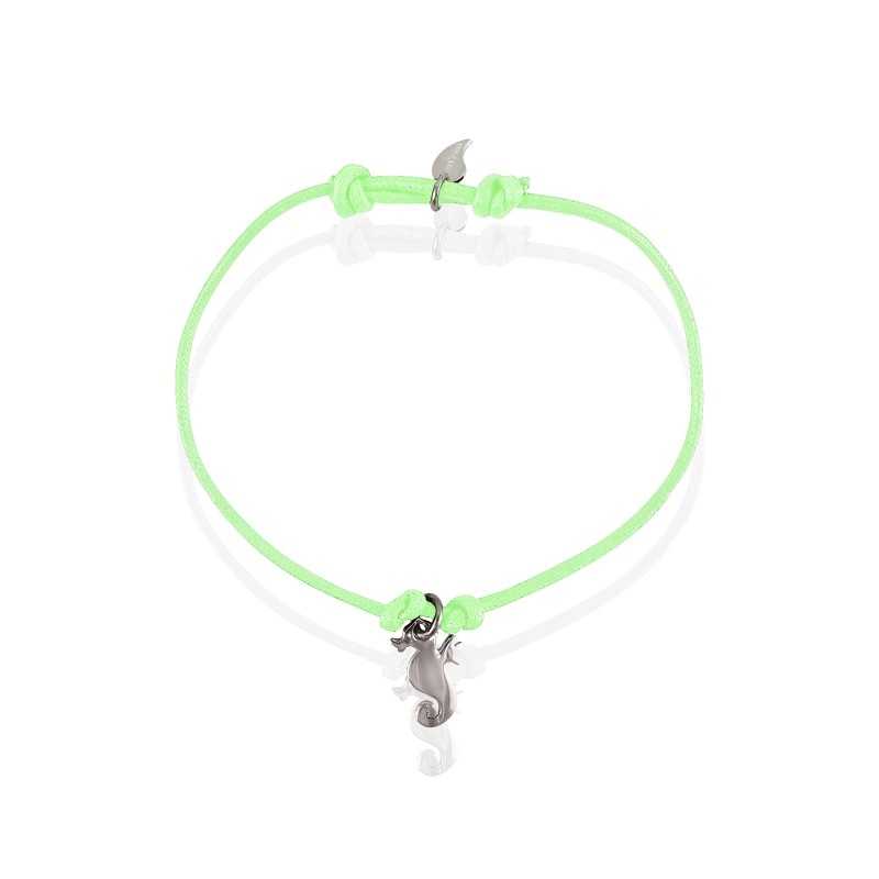 Bracelet hippocampe argent enfant