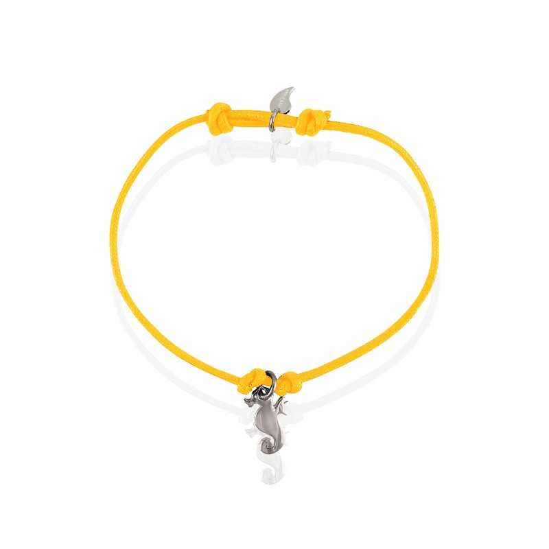 Mannen zilveren zeepaardje armband Mannen zilveren zeepaardje armband