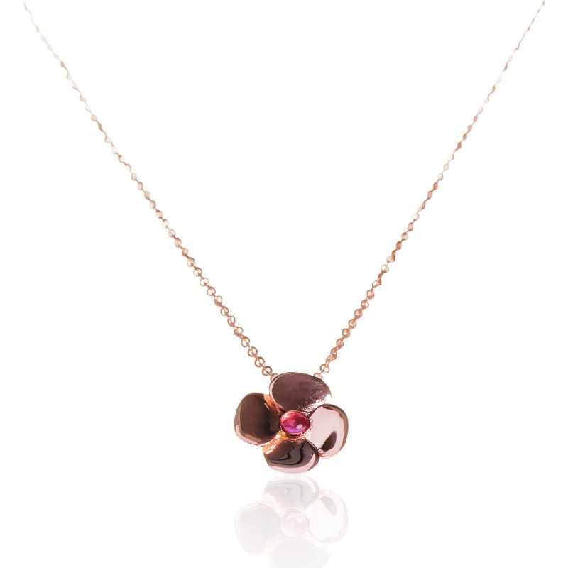Flower tourmaline necklace Flower tourmaline necklace