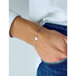 Eerste ruitarmband om gegraveerde vrouw te zijn