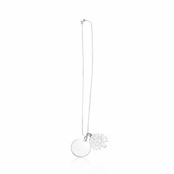 Collier médaille arbre de vie personnalisable femme 15 mm