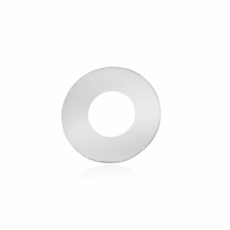 Target hanger gravure zilver 15mm kind Target hanger gravure zilver 15mm kind