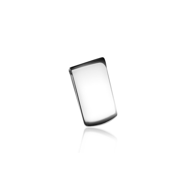 Men's personalized silver money clip Men's personalized silver money clip