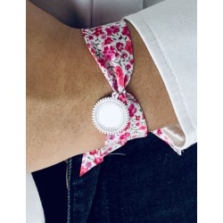 De armband van de vrijheid brede bohemian medaillon om vrouw te graveren