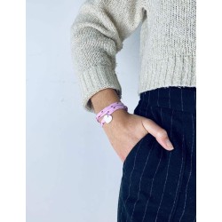 Liberty 3-ronde zilveren hart armband aangepaste vrouw