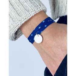 Liberty armband aangepaste medaille 15mm 2 ronden vrouwen