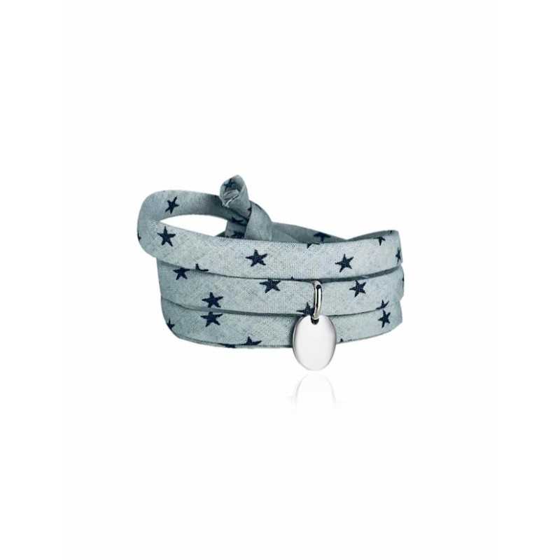 Liberty armband aangepaste medaille 10mm 3 ronden vrouwen