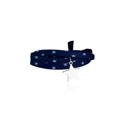 Liberty 3-ronde aangepaste zilveren ster armband