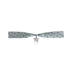 Bracelet Liberty étoile argent à graver large enfant