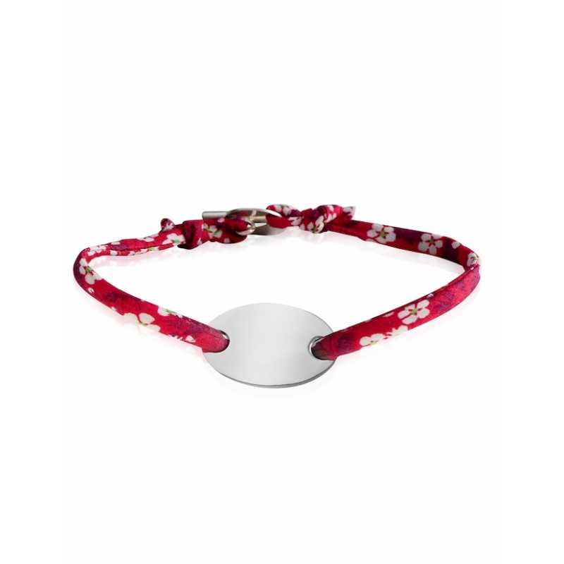 Liberty oval medal bracelet to customize woman Liberty oval medal bracelet to customize woman