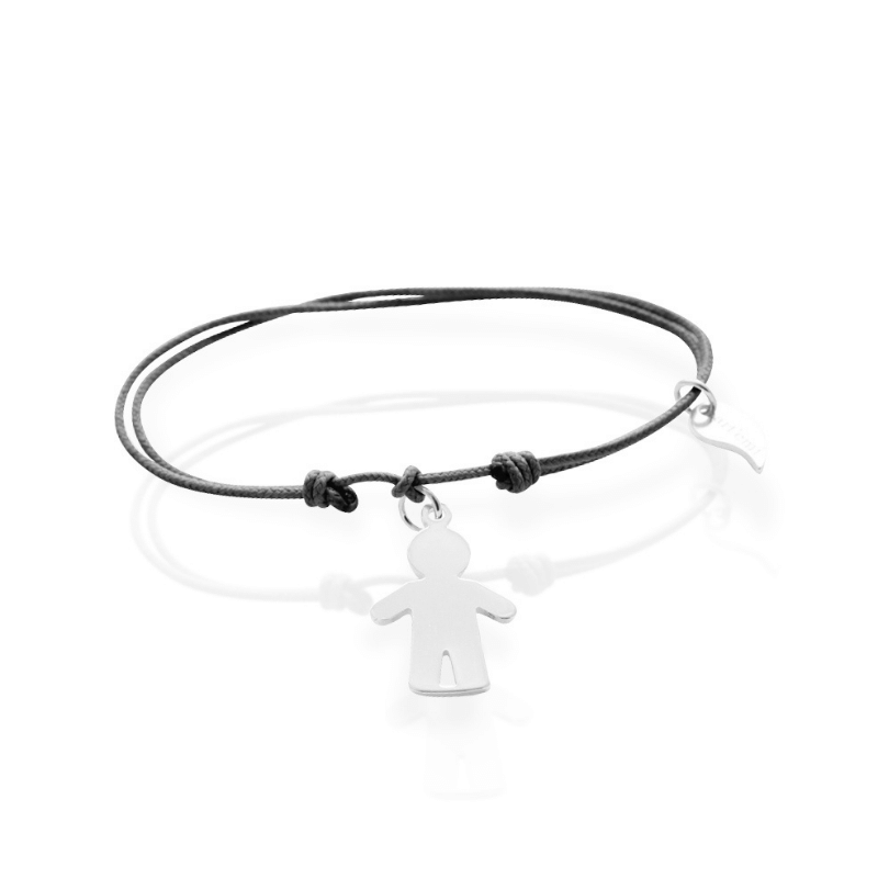 Armband charme karakter aangepaste jongen vrouw