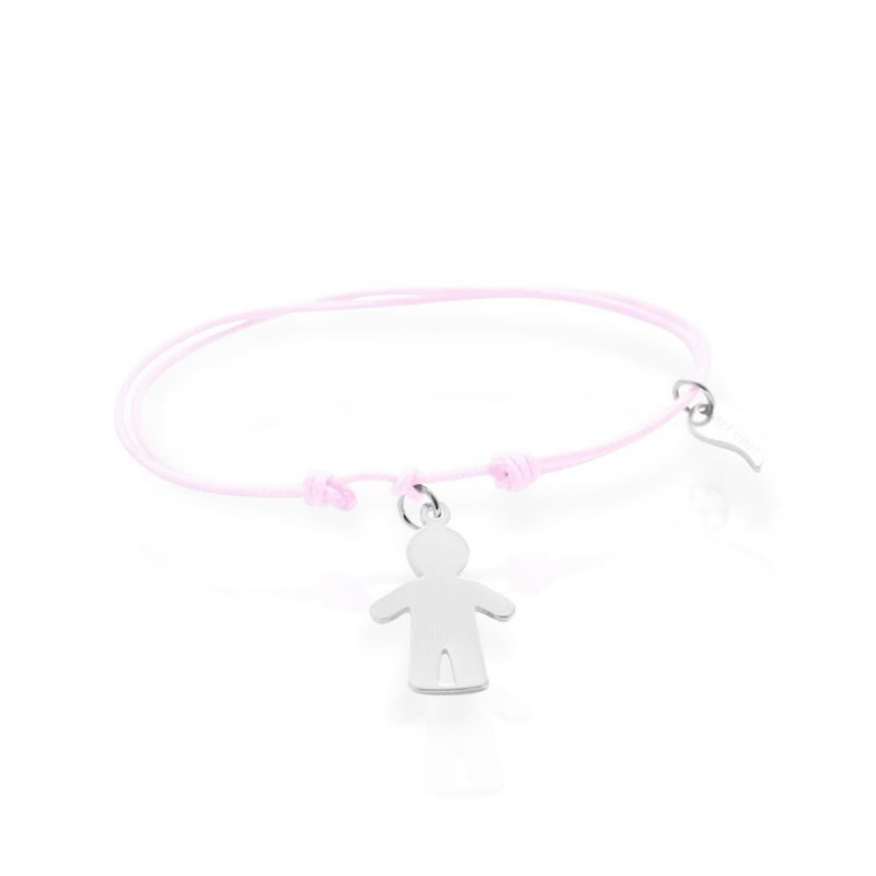 Bracelet gravure breloque personnage garçon personnalisé femme Bracelet gravure breloque personnage garçon personnalisé femme