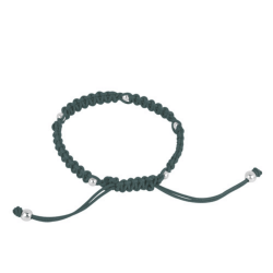 Zilveren parel macramé dames armband 925 one-size-fits-all online te koop