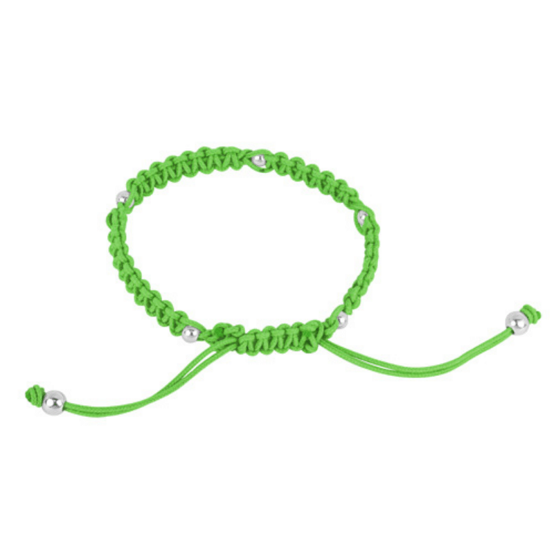 Zilveren parel macramé dames armband 925 one-size-fits-all online te koop