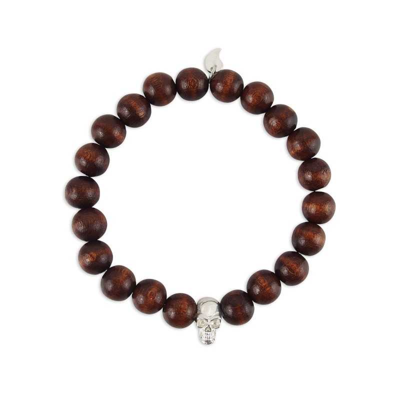 Pearl bracelet wood head dead woman Pearl bracelet wood head dead woman
