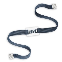 Bracelet médaille love femme