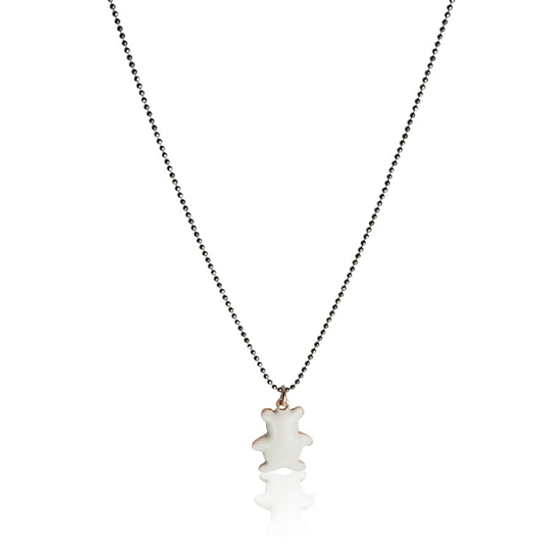 Necklace polar bear solid silver woman Necklace polar bear solid silver woman