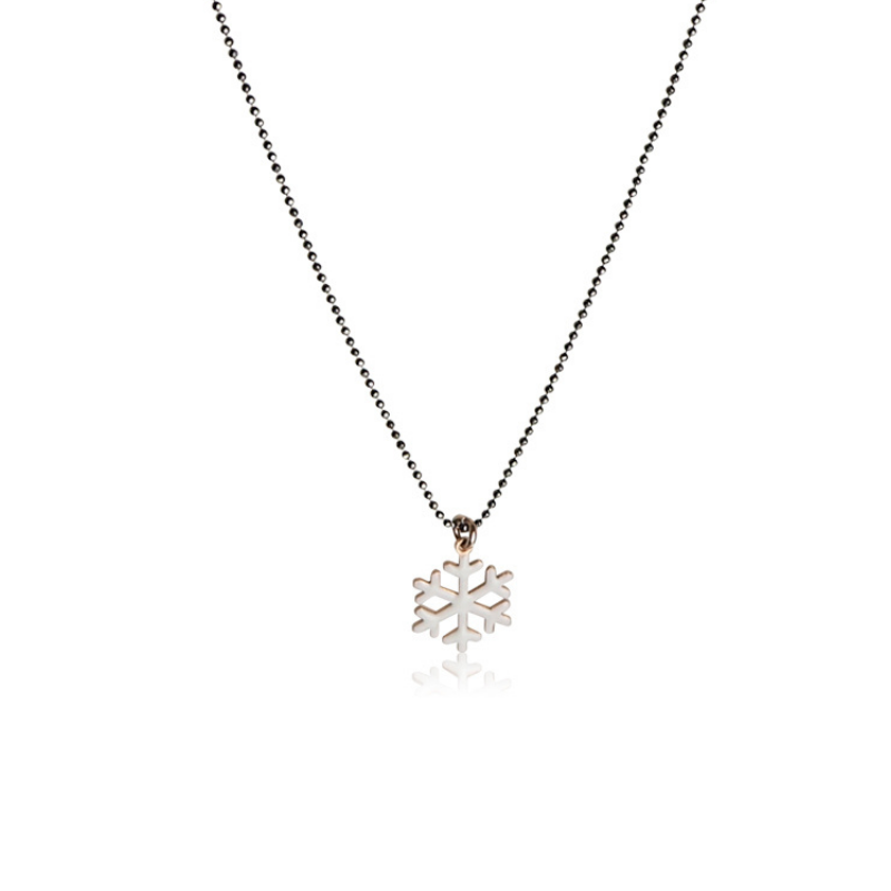 Collier sucre d'orge argent massif femme