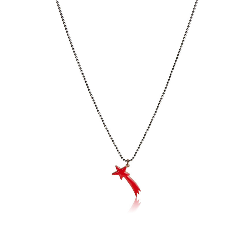 Necklace shooting star solid silver woman Necklace shooting star solid silver woman