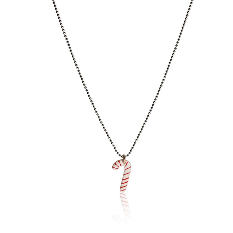 Collier adolescent sucre d'orge émail