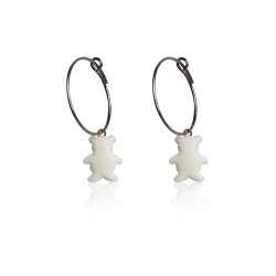 Boucles d'oreilles ado ours...