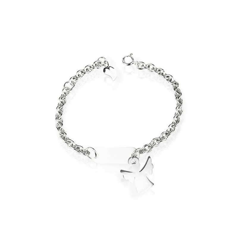 Bracelet angel silver personalized child