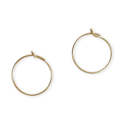 Women's enamel Christmas bell earrings