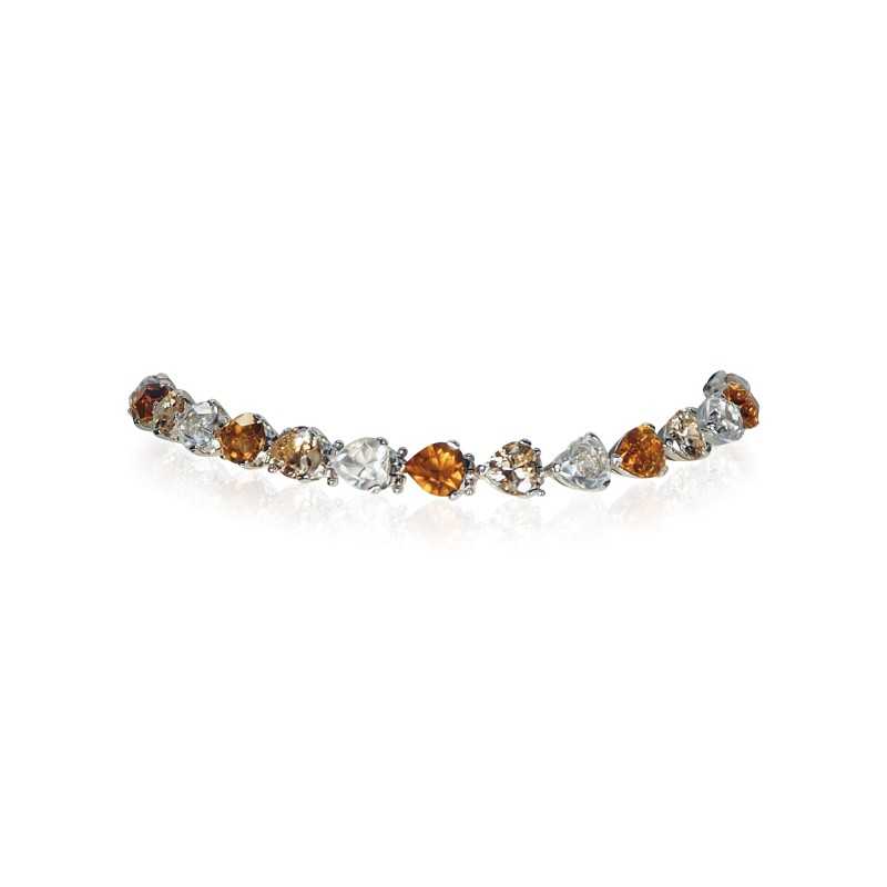 Orange Crystal Necklace Women Jewelry Brussels Orange Crystal Necklace Women Jewelry Brussels