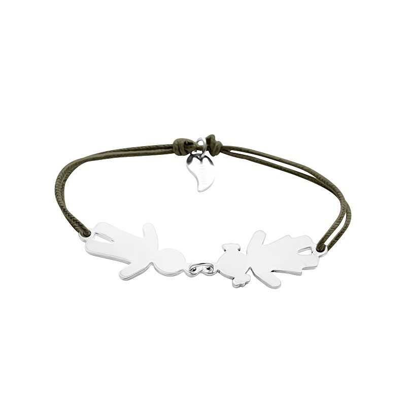 Gepersonaliseerde armband van de vrouwentouwfamilie Gepersonaliseerde armband van de vrouwentouwfamilie