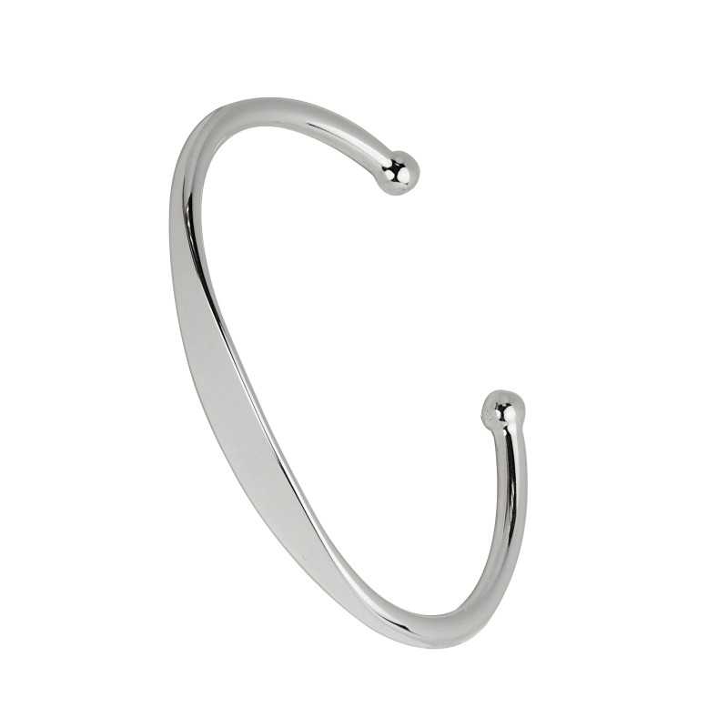 Aangepaste zilveren slavenarmband man Aangepaste zilveren slavenarmband man