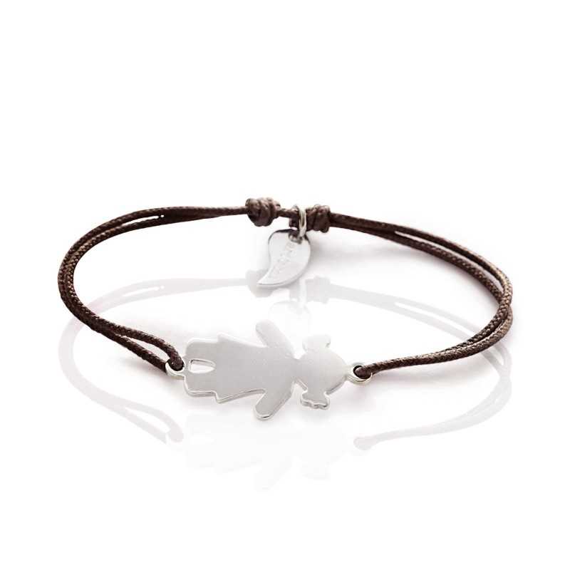 Gepersonaliseerde armband van het karakter van de meisjesvrouw Gepersonaliseerde armband van het karakter van de meisjesvrouw