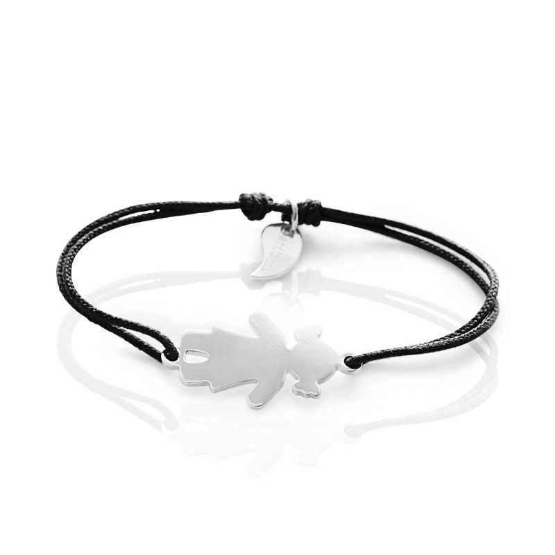 Gepersonaliseerde armband van het karakter van de meisjesvrouw Gepersonaliseerde armband van het karakter van de meisjesvrouw