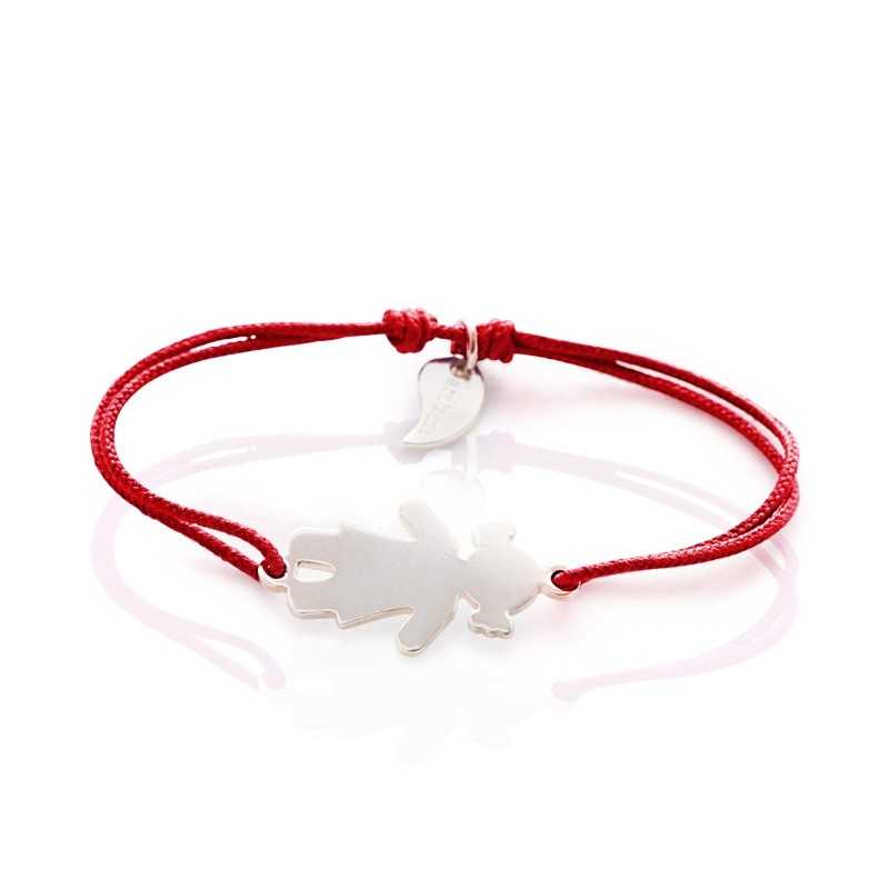 Gepersonaliseerde armband van het karakter van de meisjesvrouw Gepersonaliseerde armband van het karakter van de meisjesvrouw