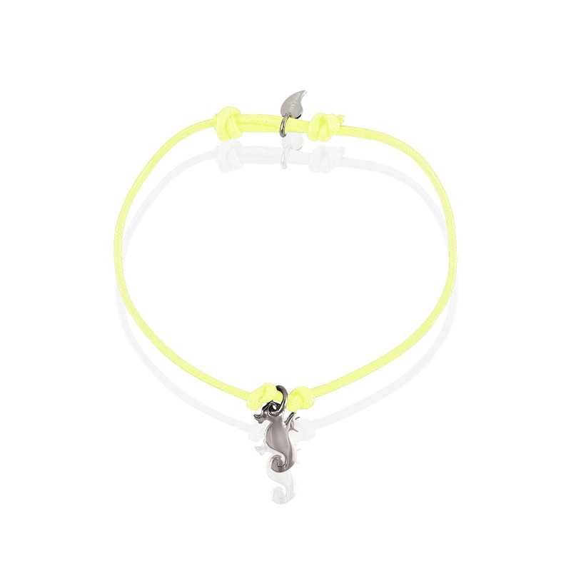 Silver seahorse bracelet woman Silver seahorse bracelet woman