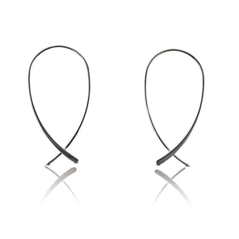 Boucles oreilles créoles fil Boucles oreilles créoles fil