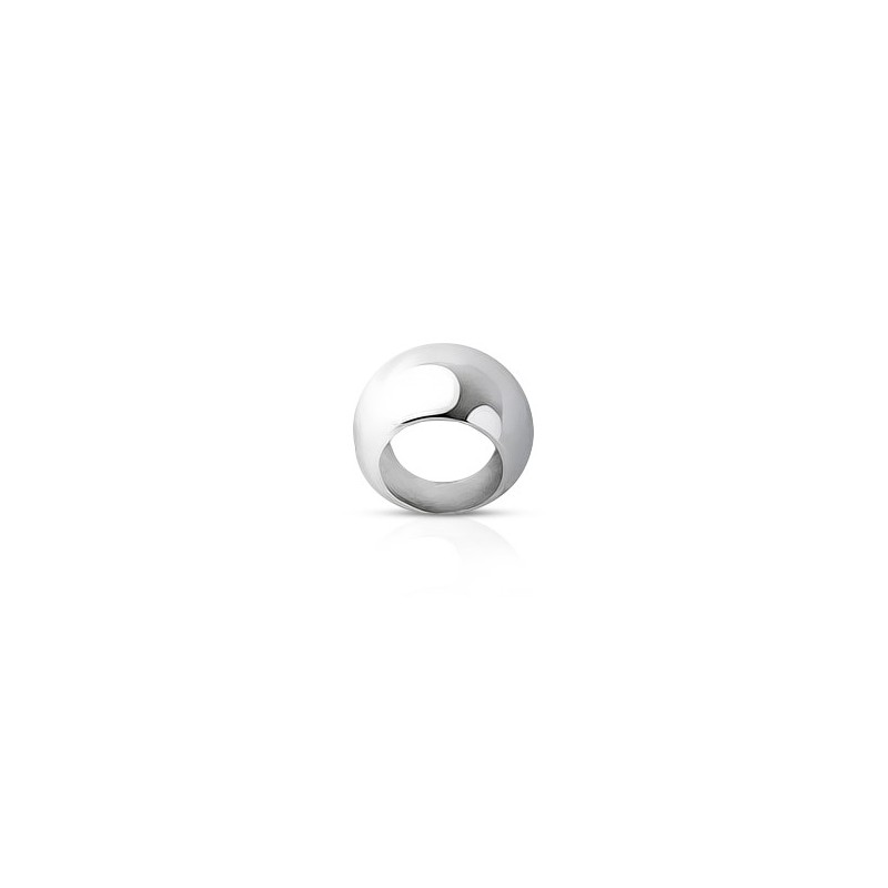 Wide domed silver ring woman Wide domed silver ring woman