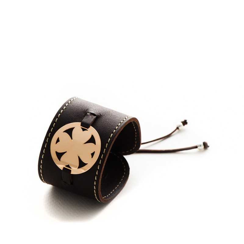 Leather cuff bracelet